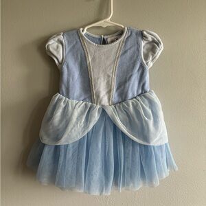 Baby GAP x Disney baby Light Blue Princess Cinderella Dress 18/24M